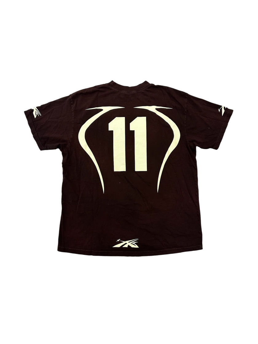Hellstar Warm Up Tee Maroon