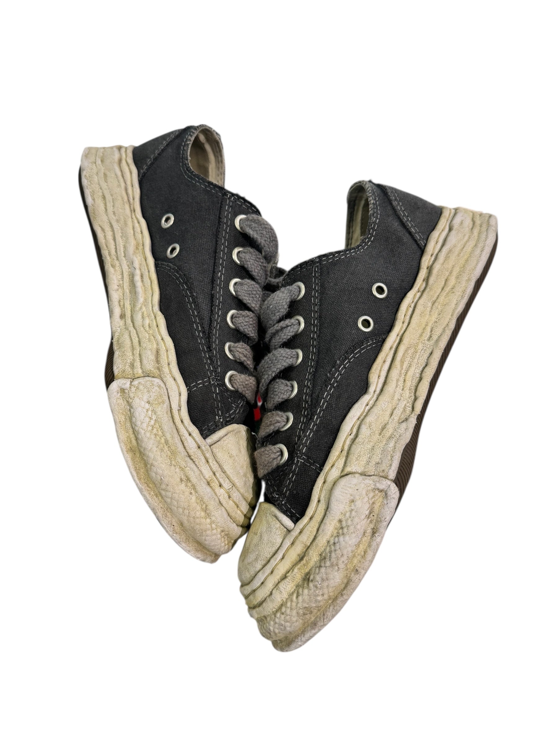 Maison Mihara Yasuhiro Peterson Canvas Low Garment Dye (Black)