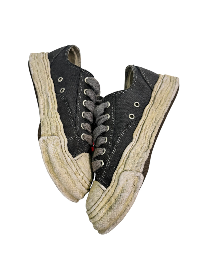 Maison Mihara Yasuhiro Peterson Canvas Low Garment Dye (Black)