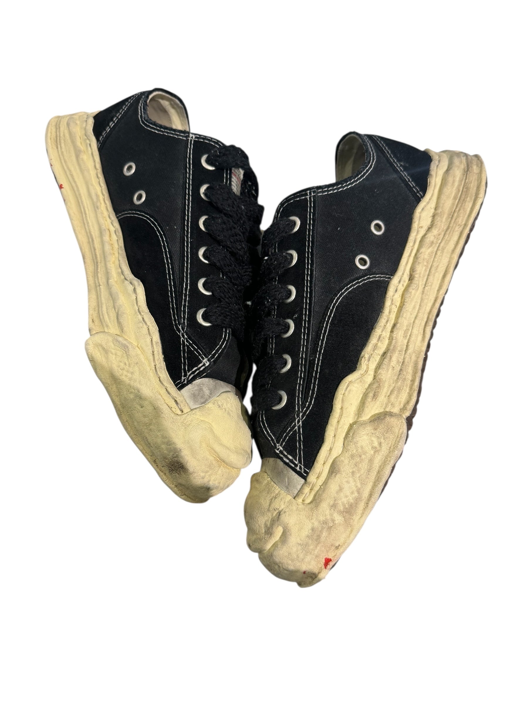 Maison Mihara Yasuhiro Hank OG Sole Suede Low (Black/White)
