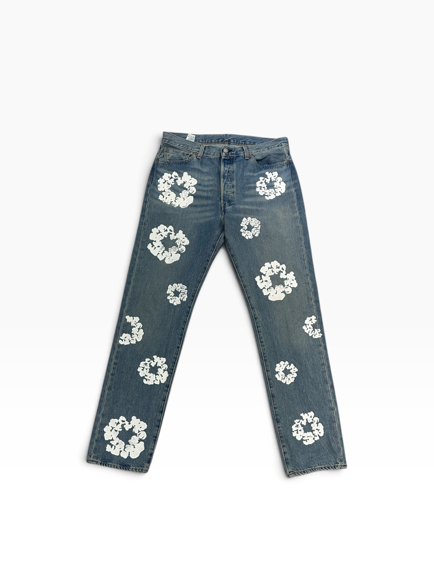 Denim Tears x Levi's Cotton Wreath Jean Light Wash
