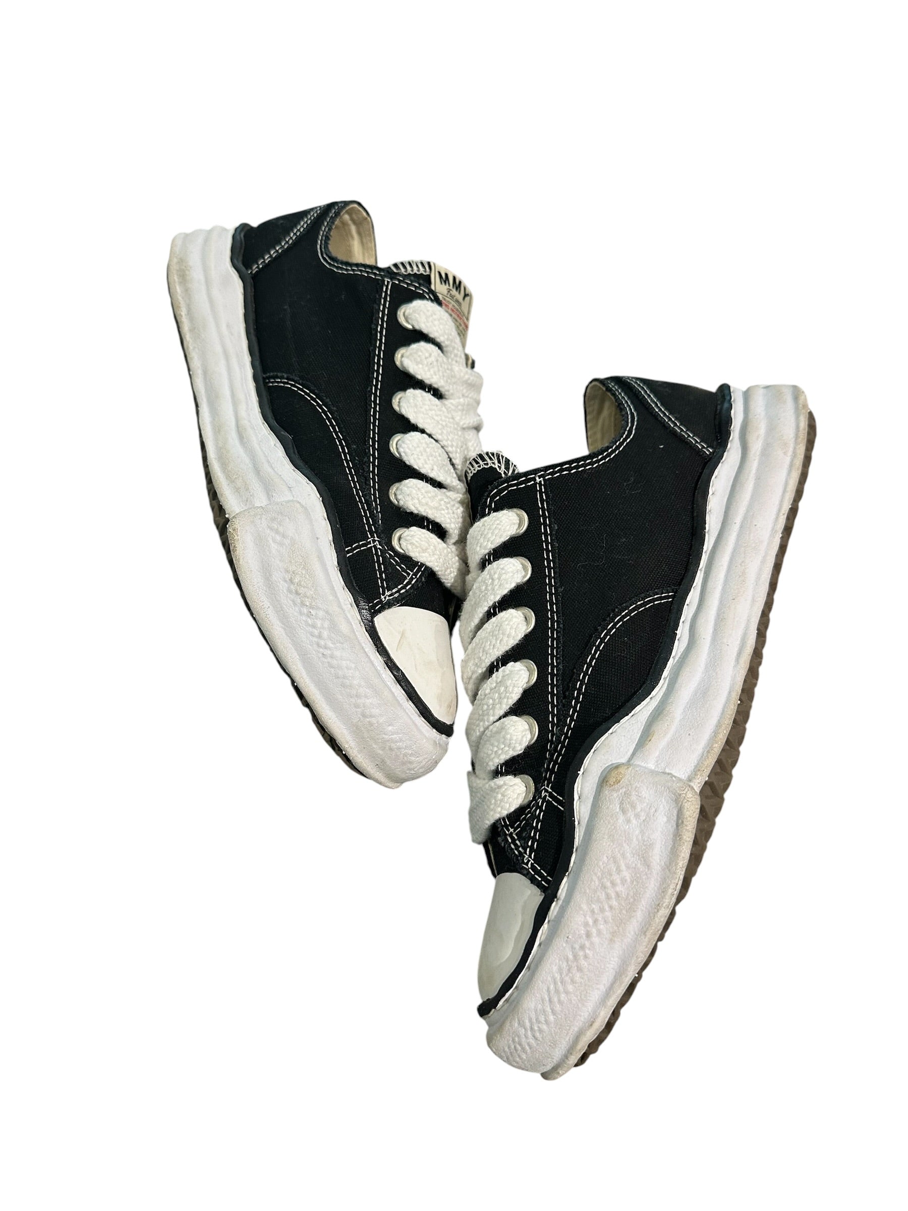Maison Mihara Yasuhiro Peterson OG Sole Canvas Low Black