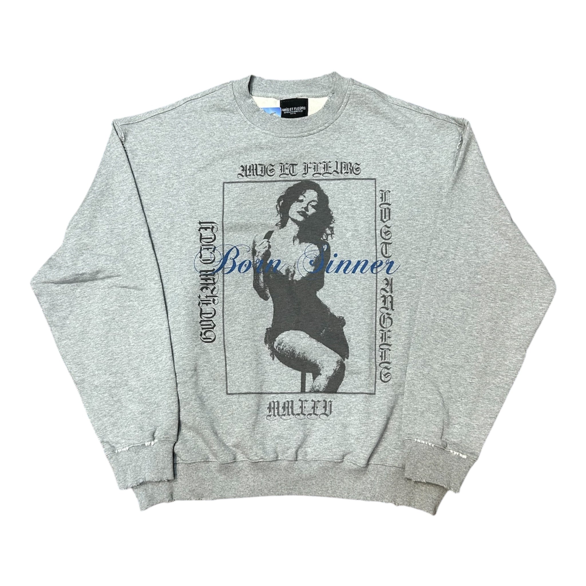 Amis Et Fleurs LA Angels Crewneck
