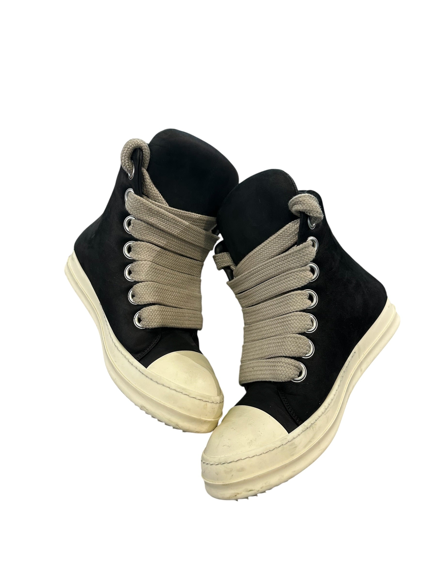 Rick Owen's Padded Jumbo Lace High