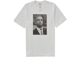 Supreme Roy DeCarava Malcolm X Tee White