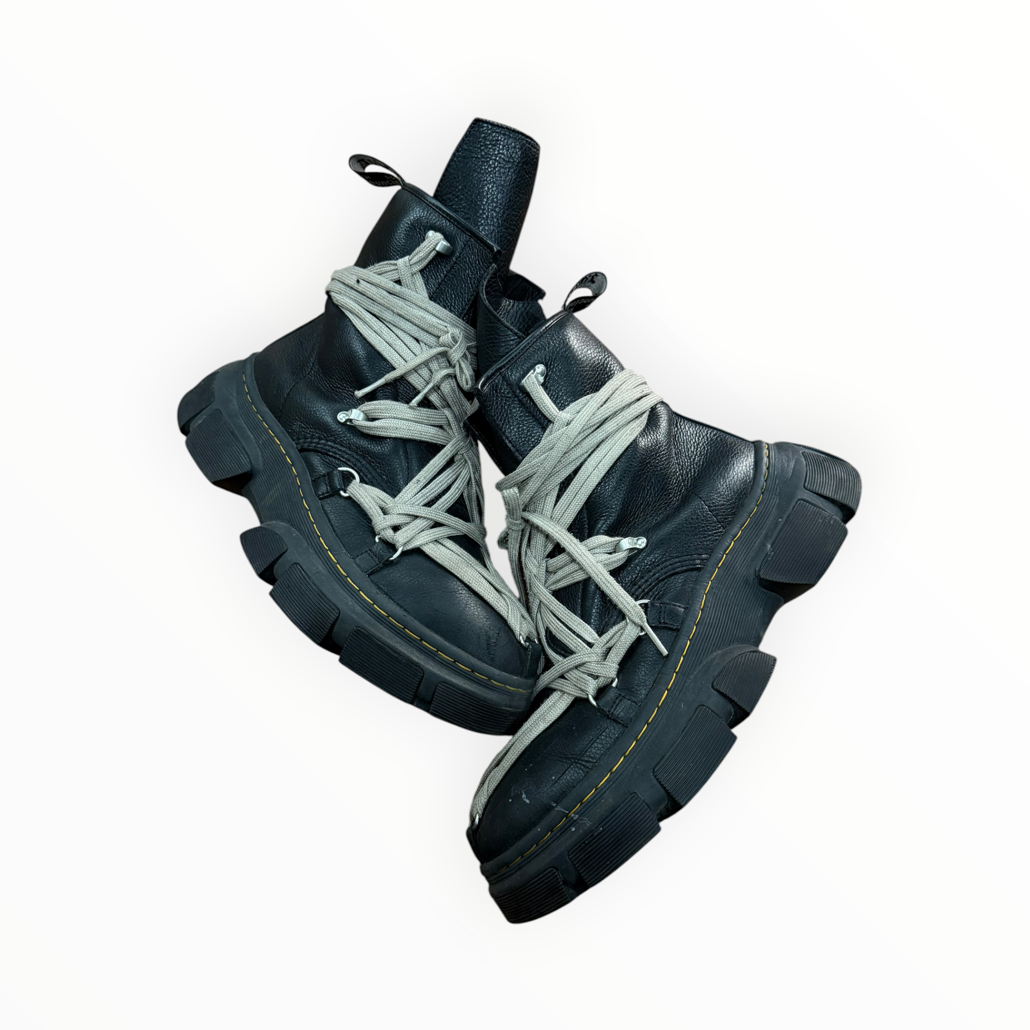 Dr. Martens 1460 DMXL Mega Lace Boot Rick Owens Black