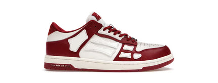 AMIRI Skel Top Low Red White