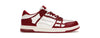 AMIRI Skel Top Low Red White