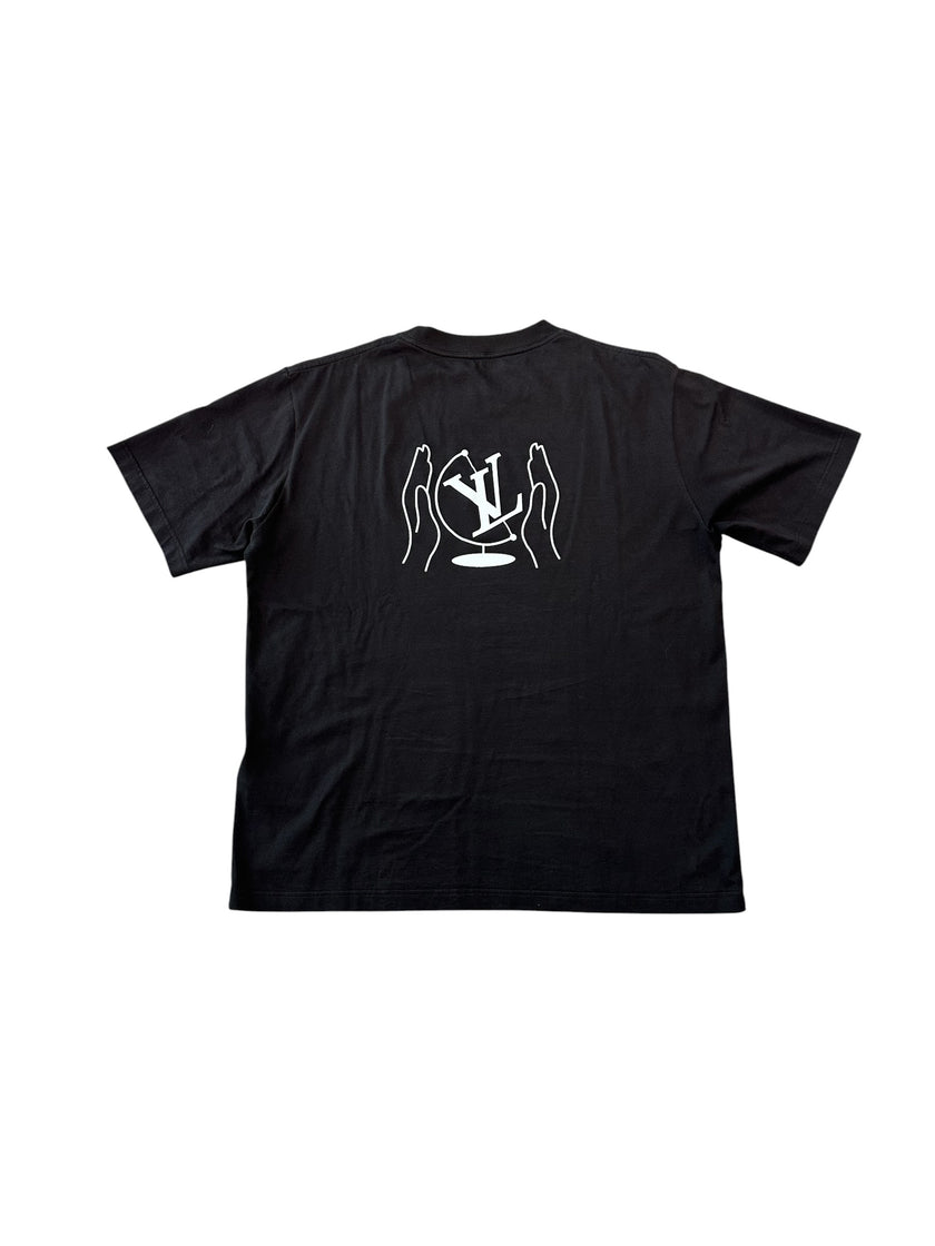 Louis Vuitton LV SS25 Globe Logo Black/white