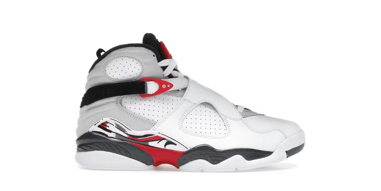 Jordan 8 Retro White True Red (2025)