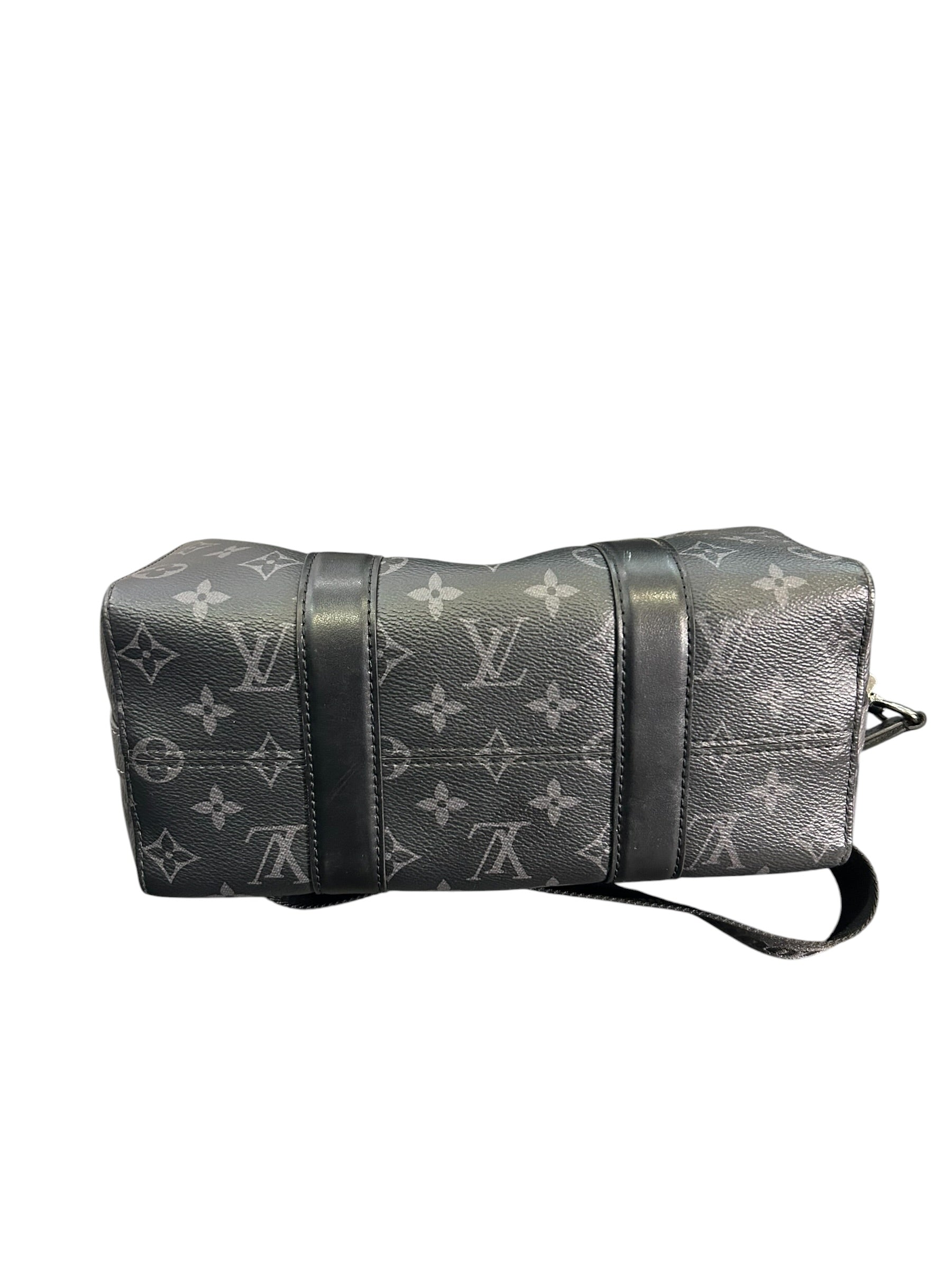 Louis Vuitton City Eclipse Monogram Keepall Black