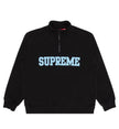 Supreme Collegiate Quarter Zip Black