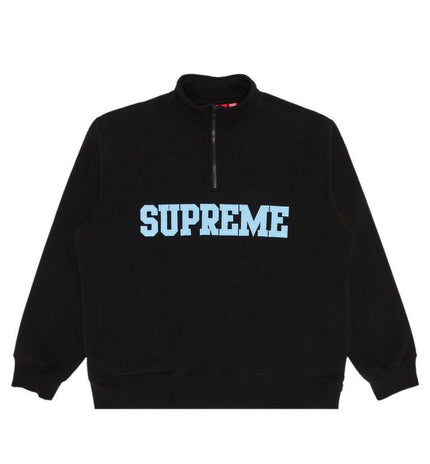 Supreme Collegiate Quarter Zip Black