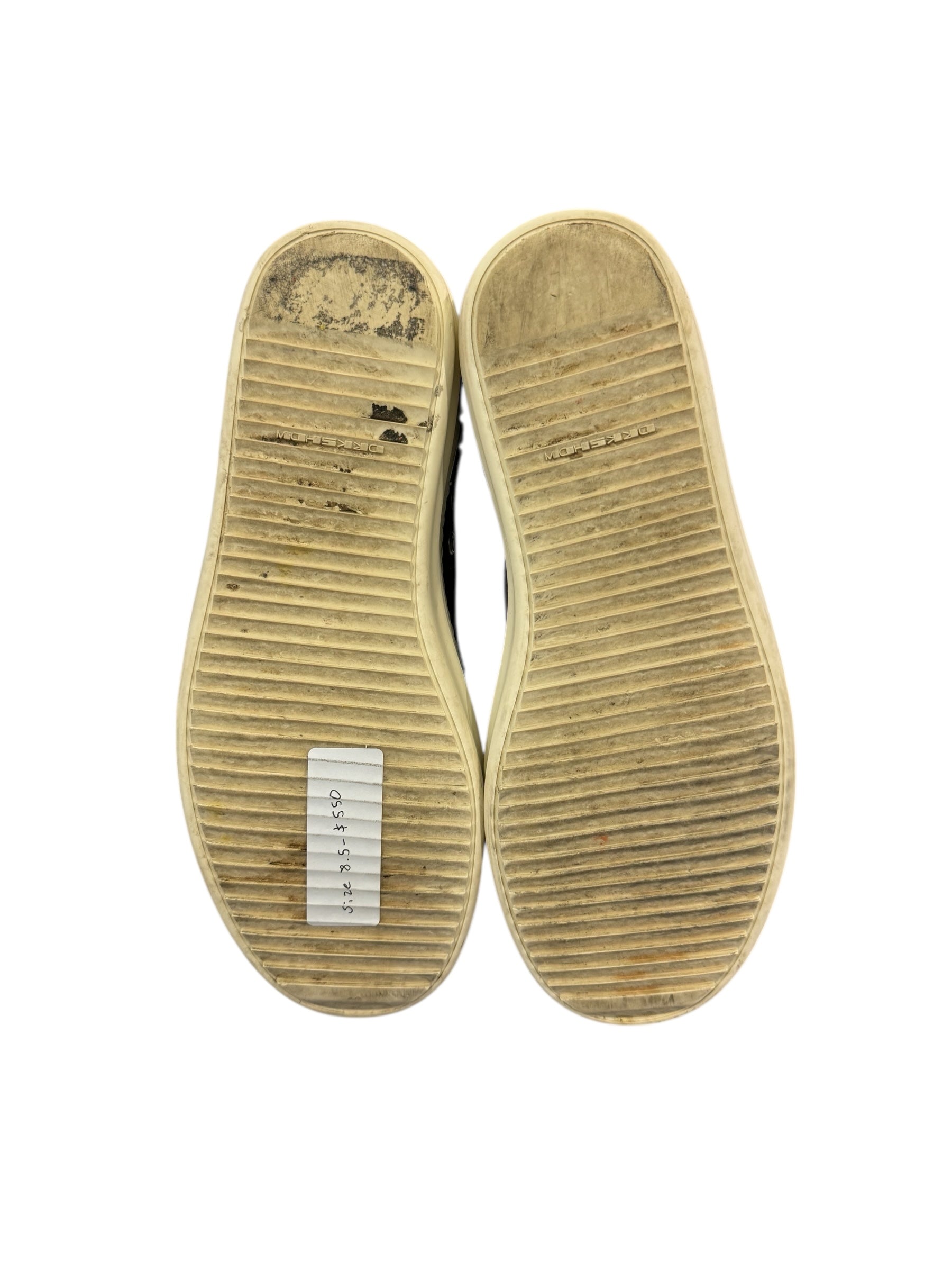 Rick Owens DrkShdw Waxed High Top Canvas (Scab Wax/Milk)