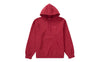Supreme Small Box Hooded Sweatshirt Dark Red