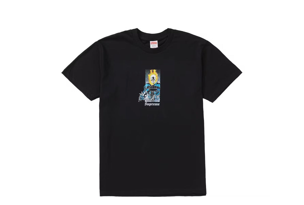 Supreme Ghost Rider Tee Black
