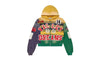 Vale Forever Collage Mardi Gras Zip Up Hoodie