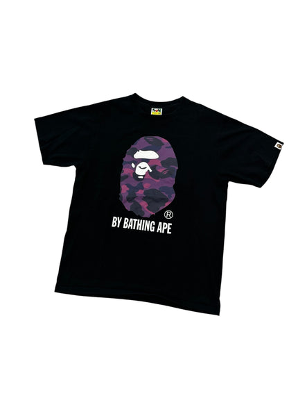 Bape By Bathing Ape Head Tee Purple/Black