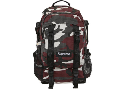 Supreme Logo Backpack (SS26) Red Camo