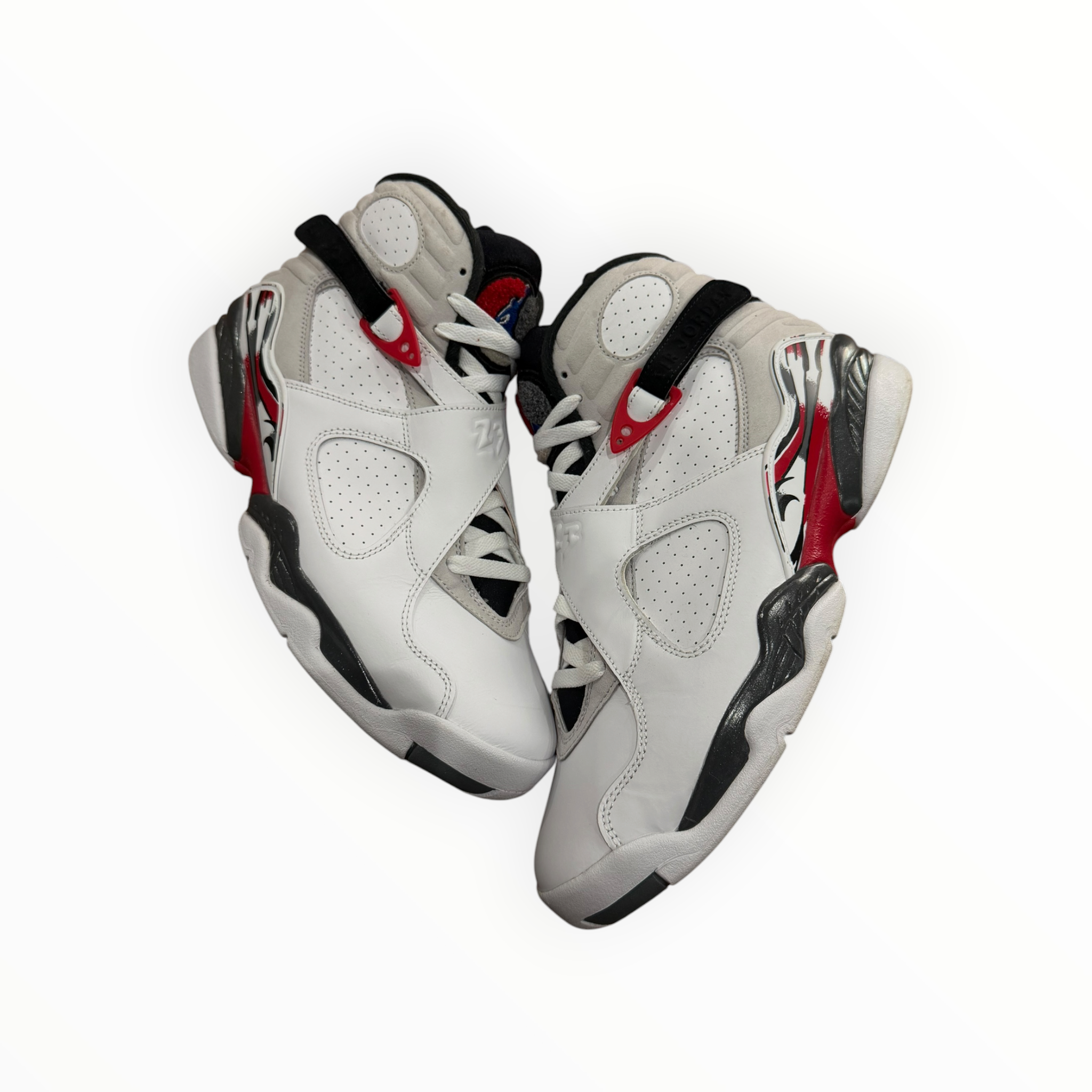 Jordan 8 Retro White True Red (2025)