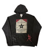 Amis ET Fleurs Lady in Red Zip Hoodie
