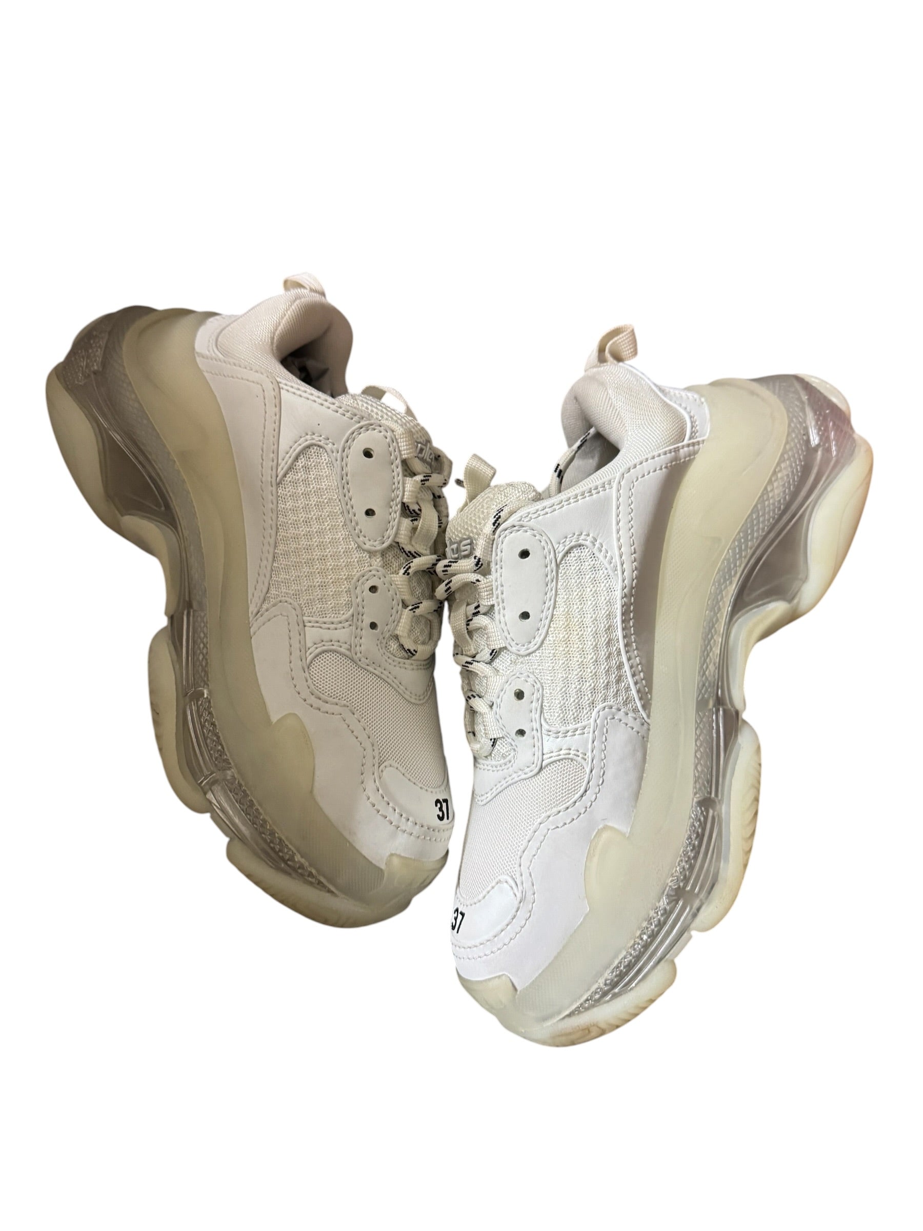 Balenciaga Triple S Clear Sole White/Iridescent