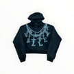 Vale Forever Big Chain Hoodie Black