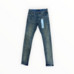 Purple Denim Stitched Blue
