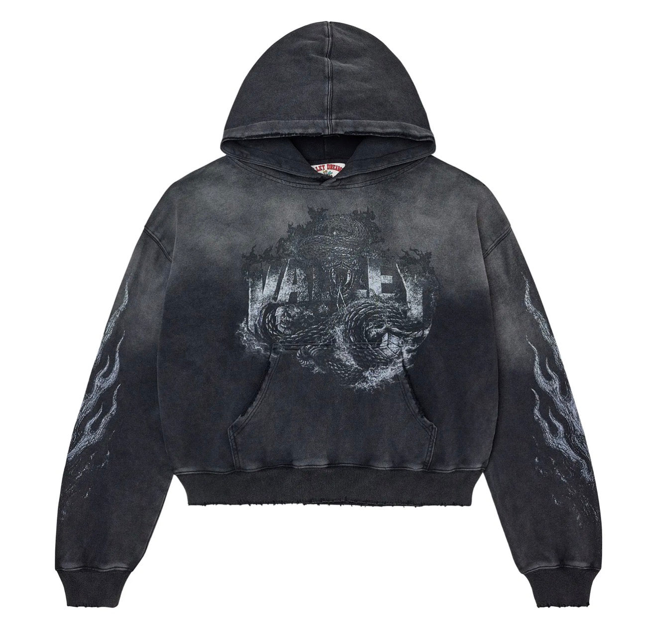 Vale Forever Black Serpent Pullover Hoodie Black