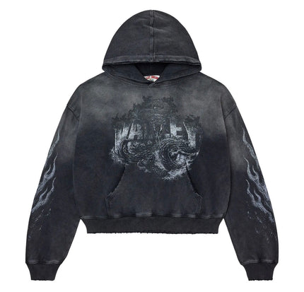 Vale Forever Black Serpent Pullover Hoodie Black