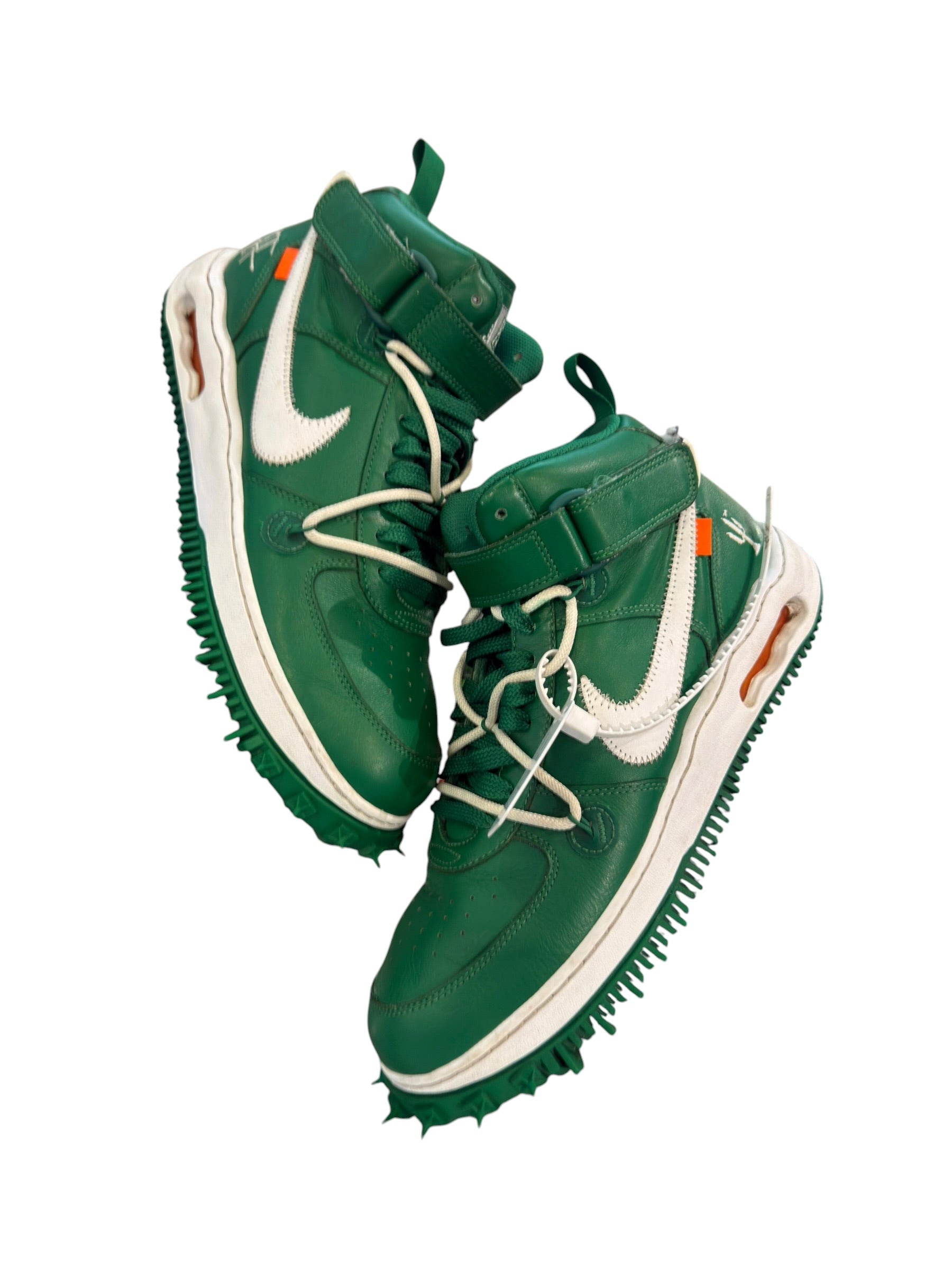 Nike Air Force 1 Mid Off-White Pine Green