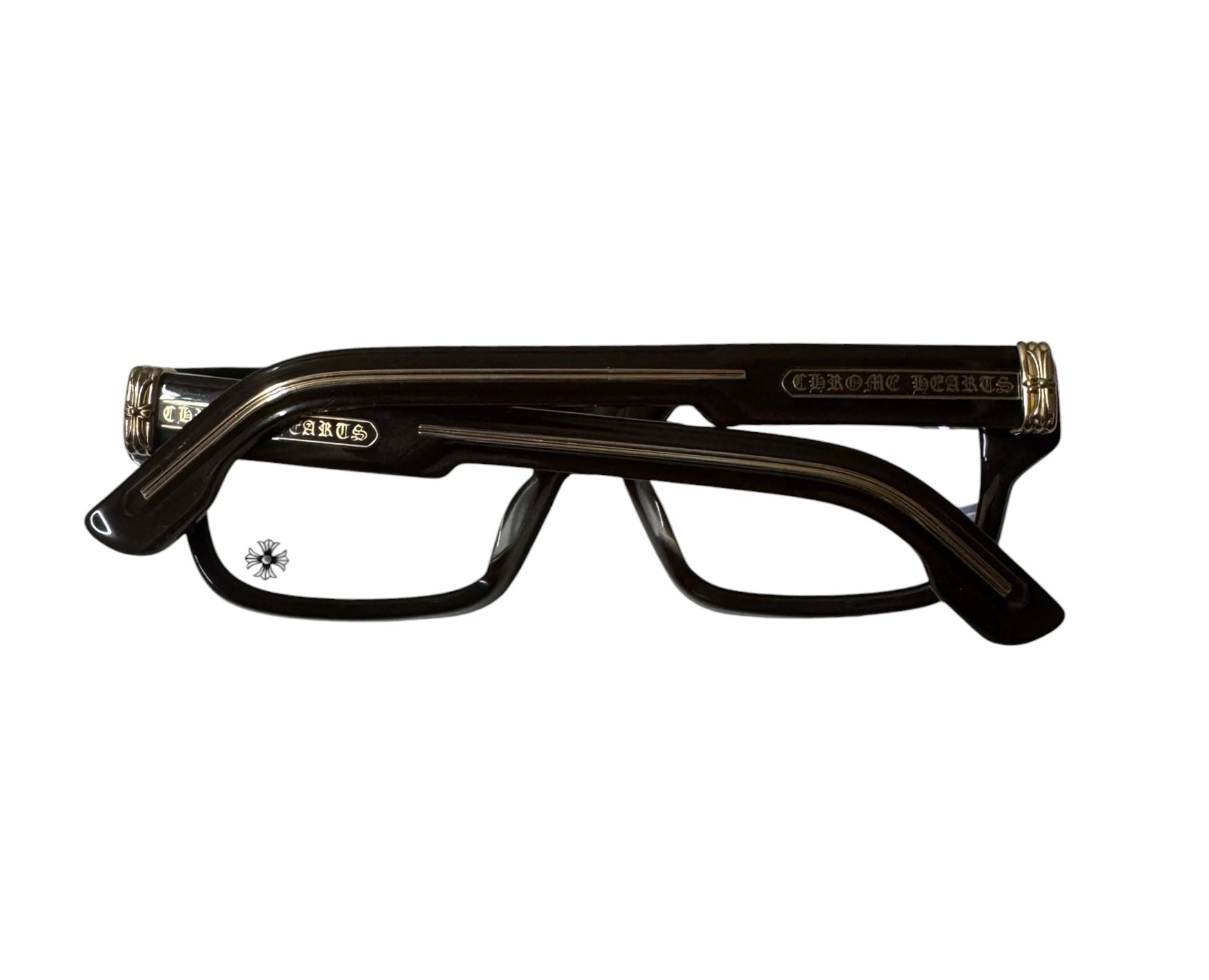 Chrome Hearts 2 Thick Brown Frames