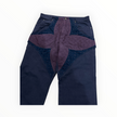 Louis Vuitton Plum Red Monogram Jeans
