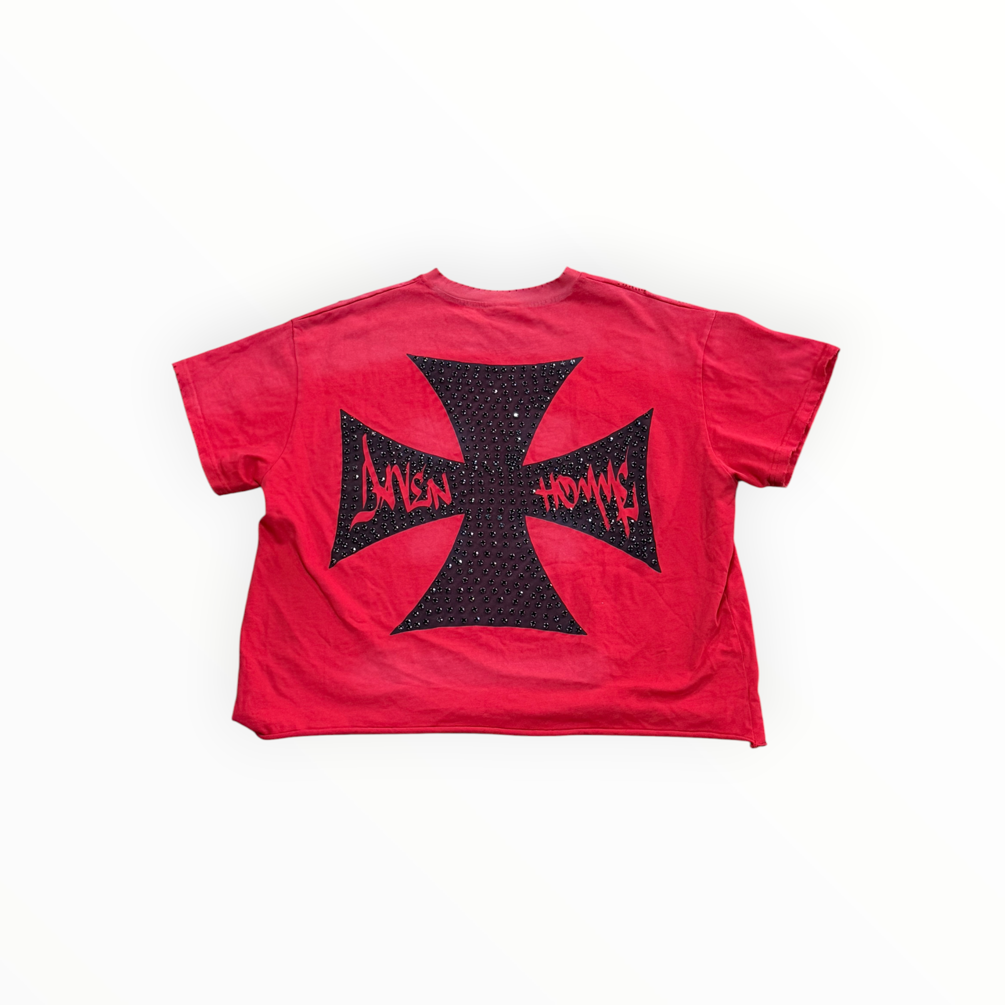 Daven Homme Red Happy Memories Tee