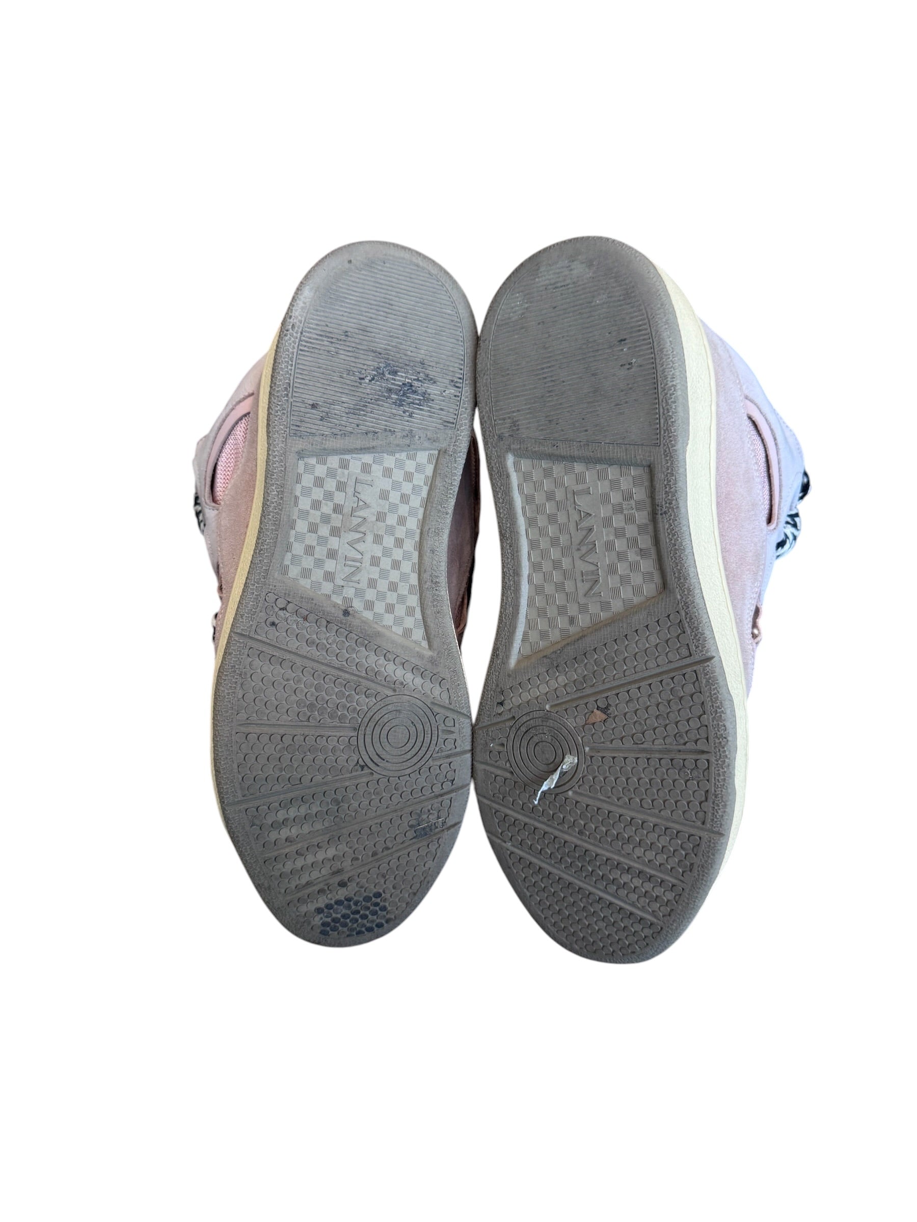 Lanvin Pink Curb Sneakers