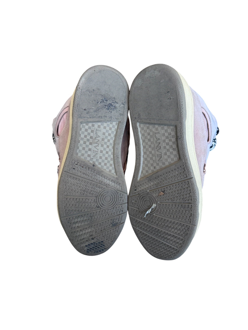 Lanvin Pink Curb Sneakers