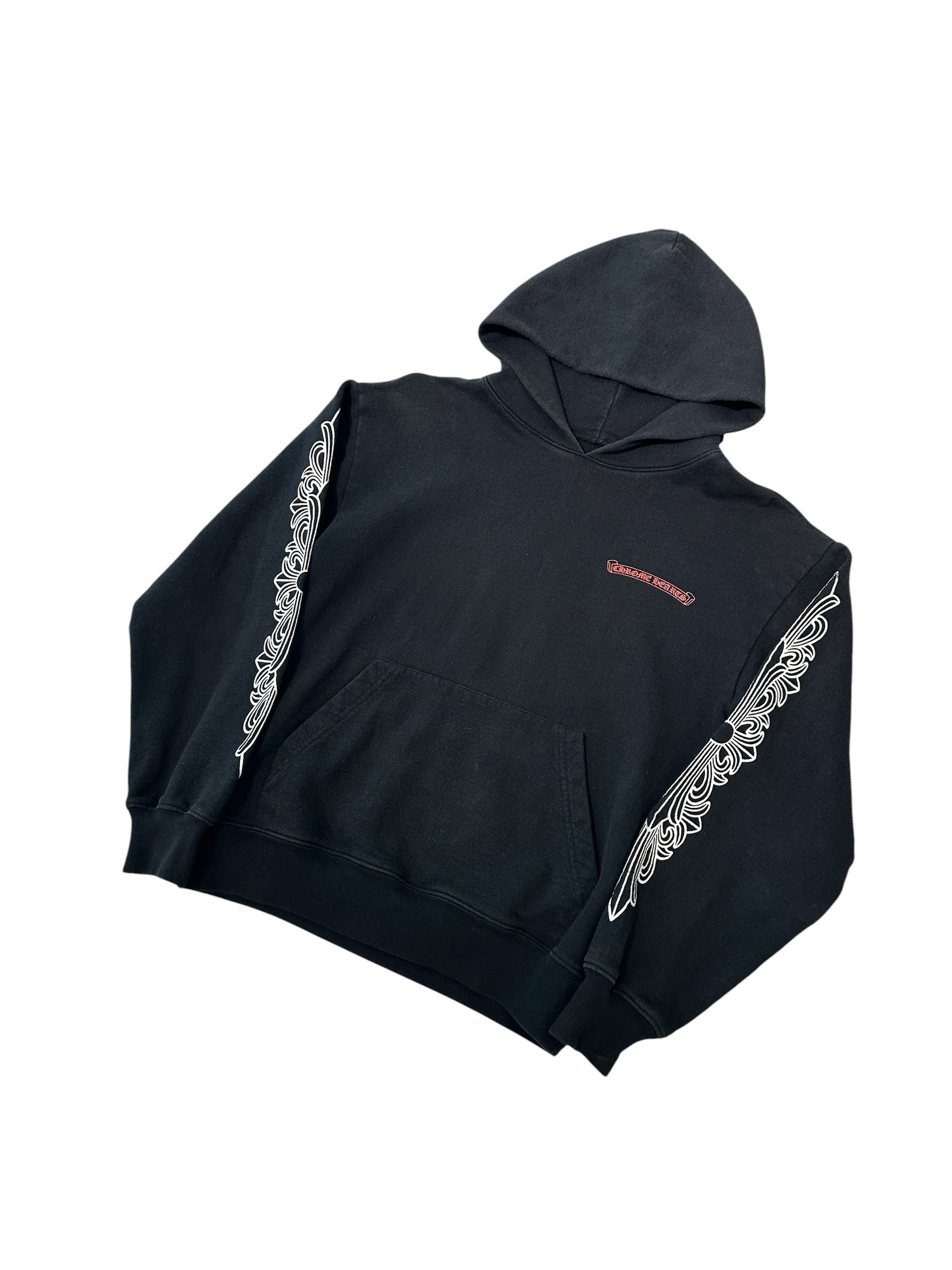 Chrome Hearts Matty Boy Floral Chomper Hoodie