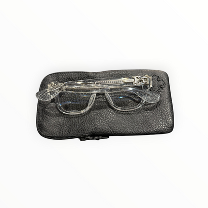 Chrome Hearts Cuntvoluted Frames Clear/Silver