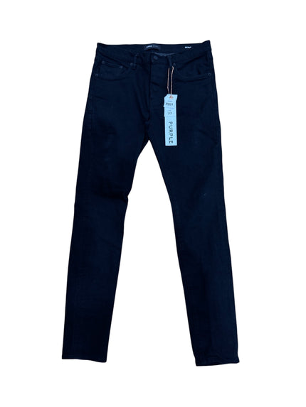 Purple Denim Black