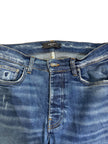 Amiri Distressed Denim Blue