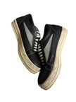 Rick Owens Vintage Leather Vans Black/Grey
