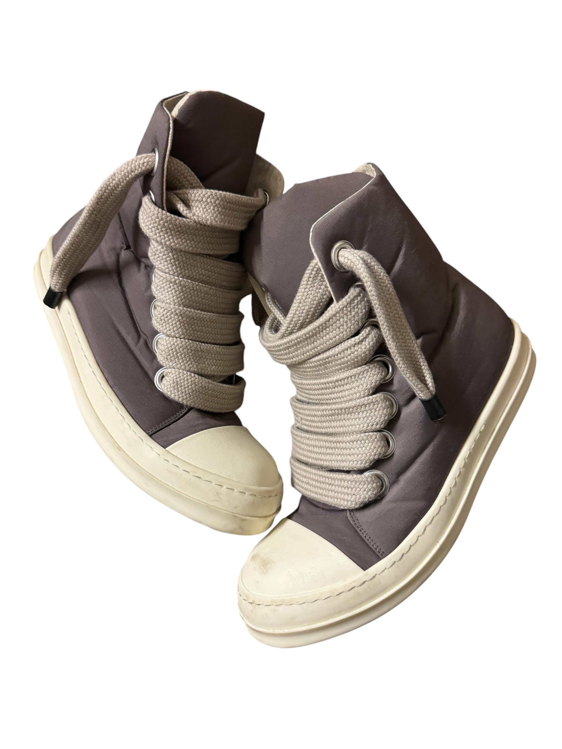 Rick Owens Nylon Jumbo Lace Ramone High