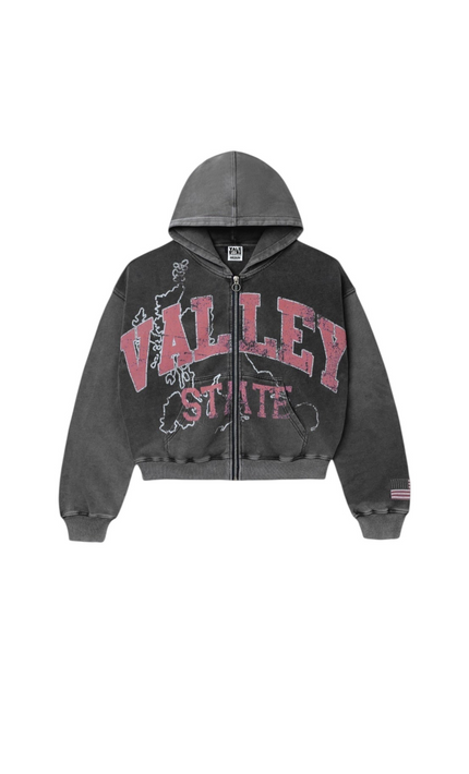 Vale Alumni Zip Up Hoodie