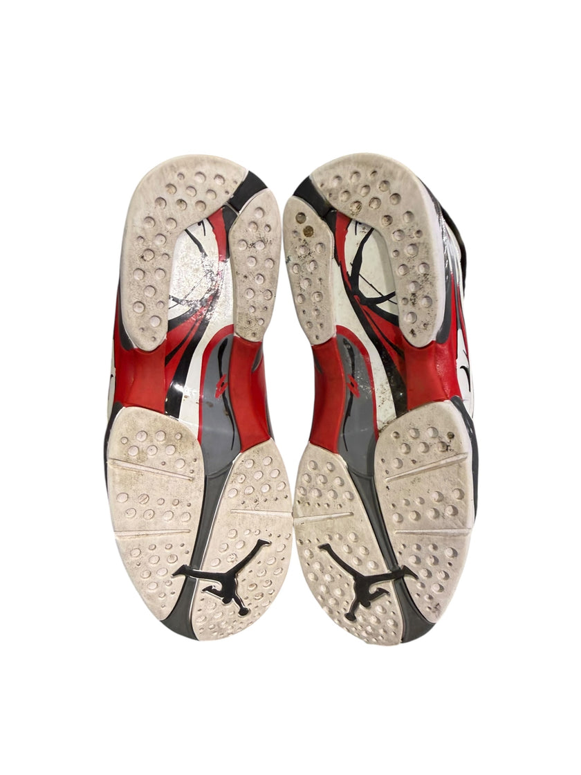 Jordan 8 Retro White True Red (2025)