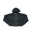 Vale Black Cat Zip Up Hoodie