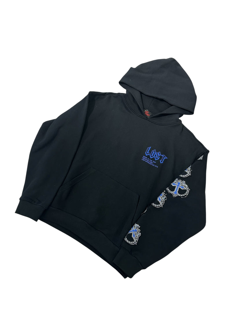 Lost Intricacy Black/Blue Sweatsuit