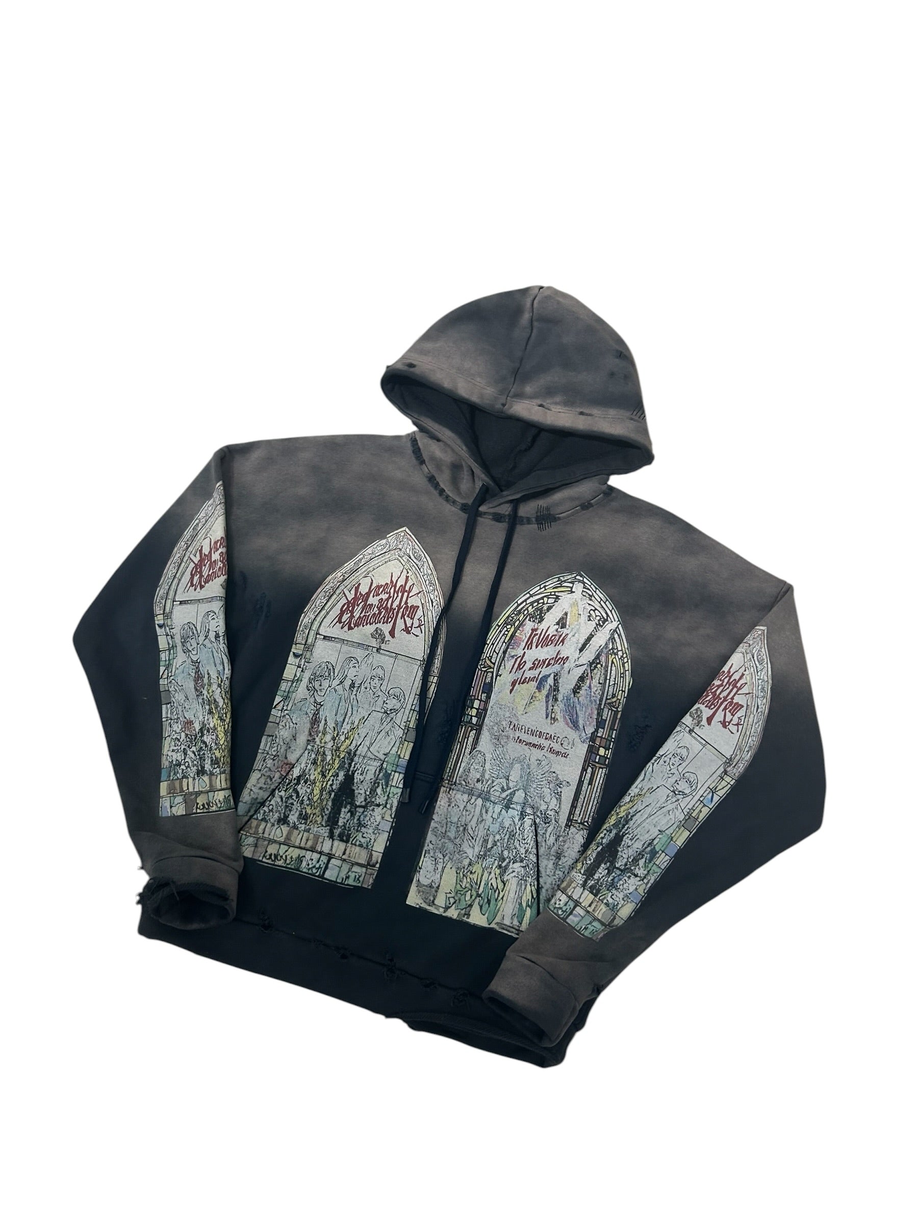 Who Decides War Motley Hooded Sweatshirt