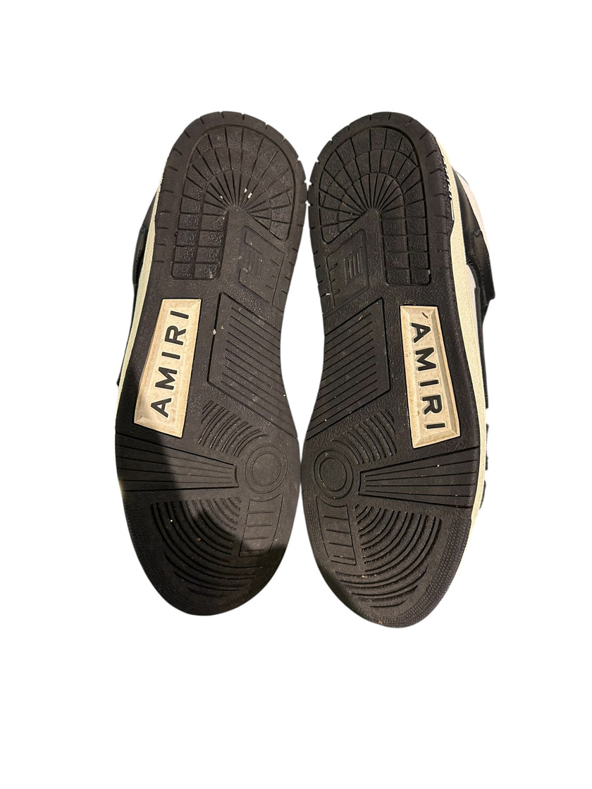 AMIRI Skel Low Black White