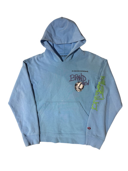 Chrome Hearts Matty Boy Brain Hoodie Blue