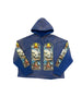 Who Decides War Chalice Embroidered Hoodie Blue